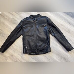 Men’s Affliction Black Label Faux Leather Jacket - Size M